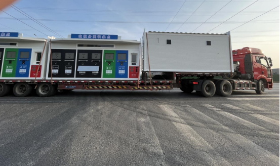 華展貓先生，智能分類垃圾房，小區(qū)垃圾分類解決方案