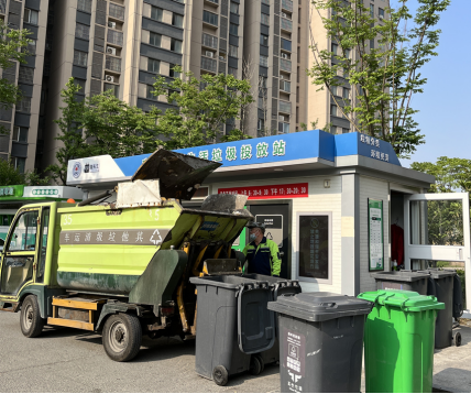 貓先生智能垃圾房，社區(qū)垃圾分類站，小區(qū)垃圾集中投放點(diǎn)生產(chǎn)廠家