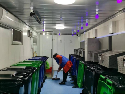 智能垃圾分類房，清潔小屋，垃圾分類收集站，分類垃圾亭生產(chǎn)廠家