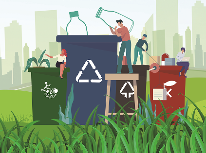 智能分類垃圾房，清潔小屋，垃圾分類收集站生產(chǎn)廠家