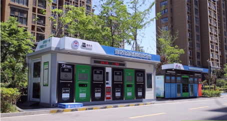 江蘇智能分類垃圾房，清潔小屋，垃圾分類收集站生產(chǎn)廠家