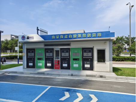 江蘇智能分類垃圾房，清潔小屋，垃圾分類收集點(diǎn)生產(chǎn)廠家