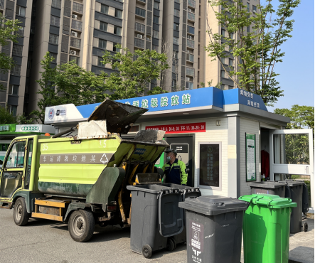 智能分類垃圾房，清潔小屋，垃圾分類收集站生產(chǎn)廠家