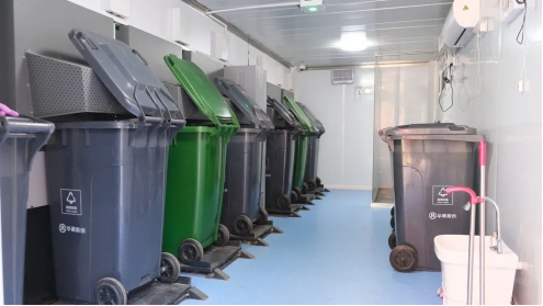 華展貓先生 智能垃圾房,垃圾收集清潔屋,小區(qū)垃圾分類站生產(chǎn)廠家